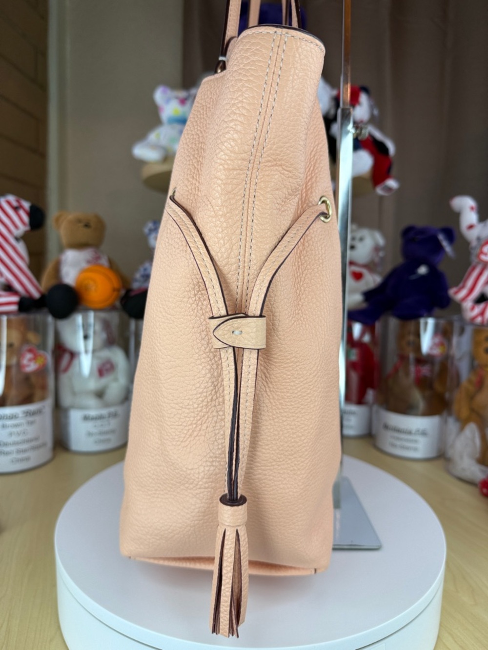 💥COACH - Andy Tote with Horse and Carriage - Refined Pebble Leather - 124U444 - Picture 8 of 16